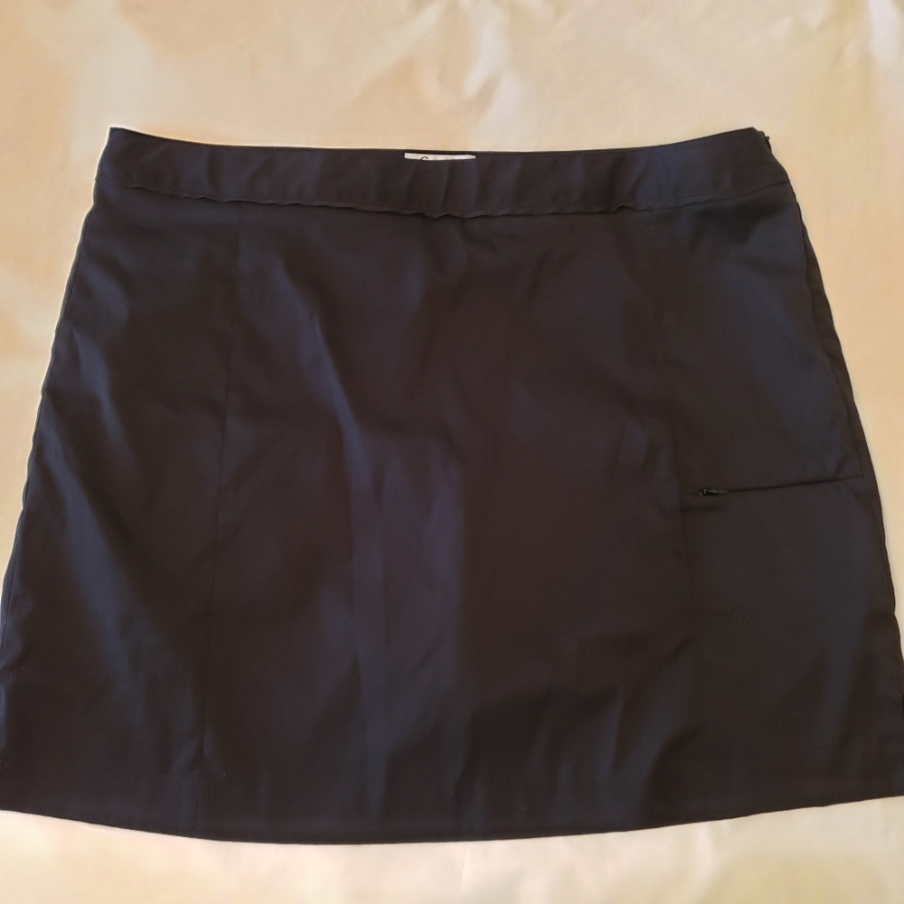 Greg Norman golf skort, sz 16, black
